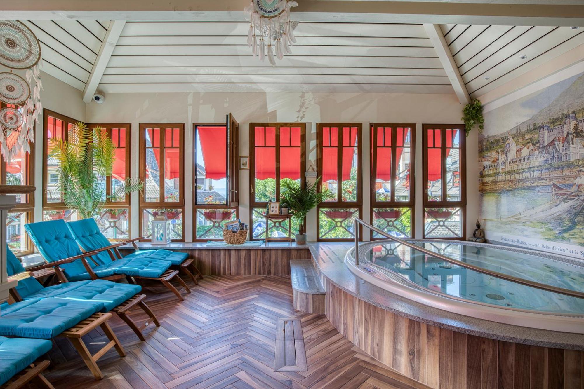 Les Cygnes Hotel Évian-les-Bains Eksteriør billede